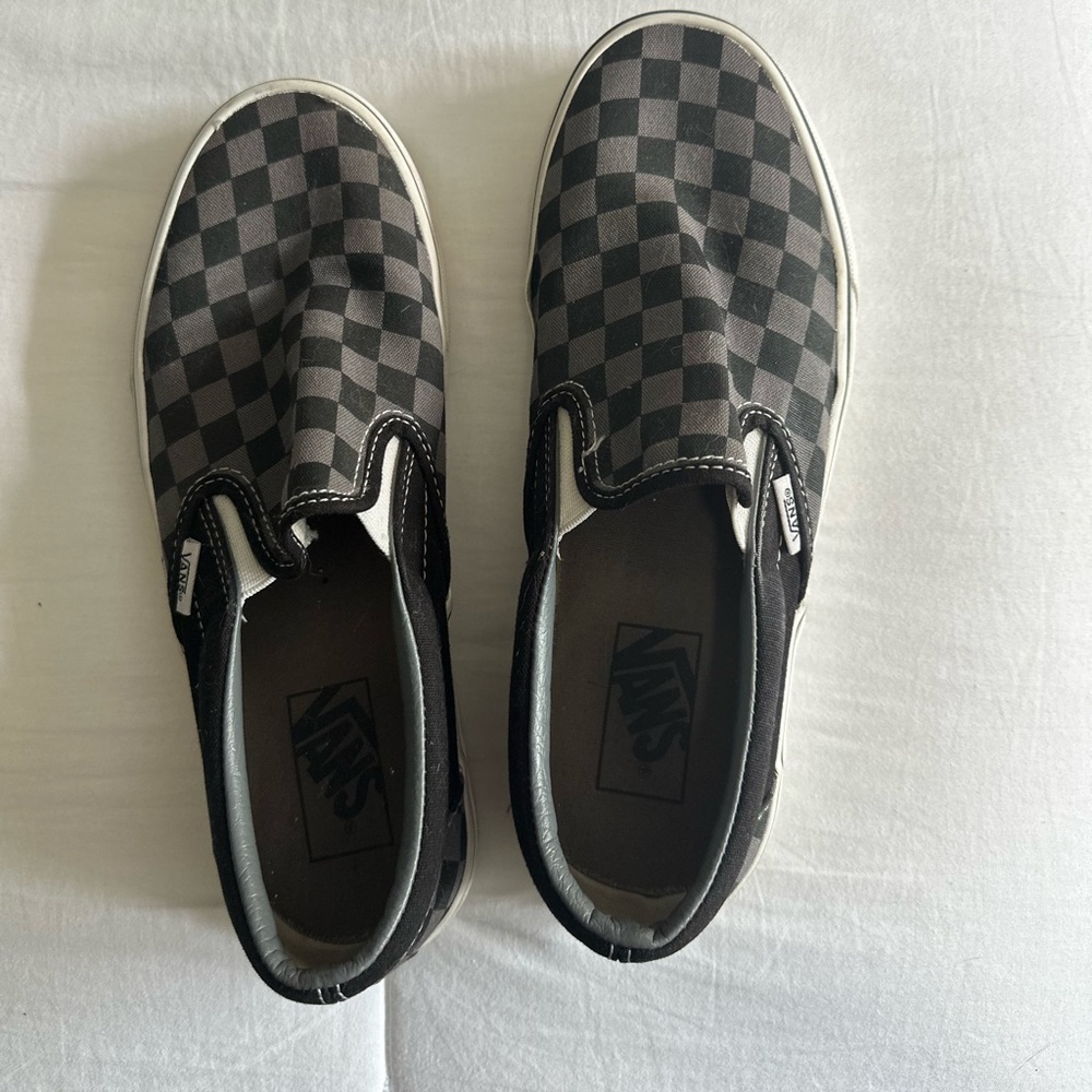 Checkered Vans
